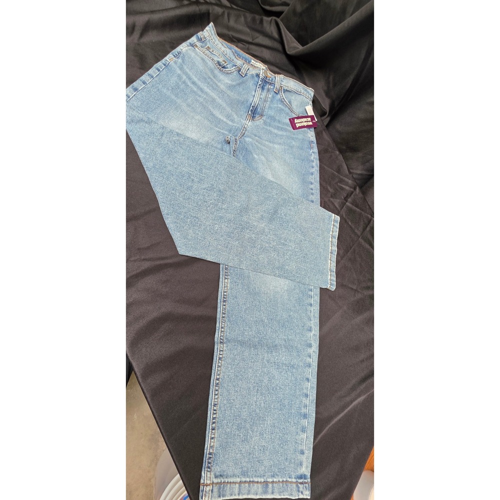 Weekend Academy Kids Baggy Denim Jeans Light Wash HQ025862L Size 16 NWT